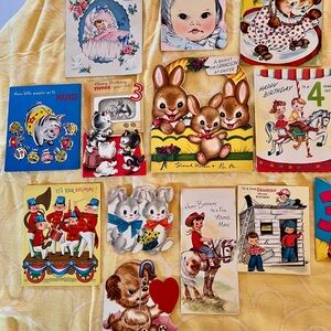 Vintage Greeting Card Collection